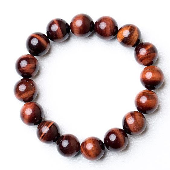 Timeswind natural tiger eye stone fortune lucky beaded men bracelet t1b