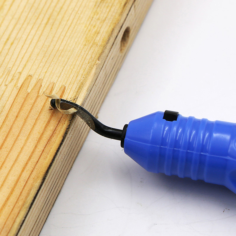 Hand Deburring and Trimming Knife Scraper NB1100 Edger Chamfering and Trimming Tool Rotary Deburr Blades Kit for Steel, Copper, Aluminum, Wood and Plastics. 