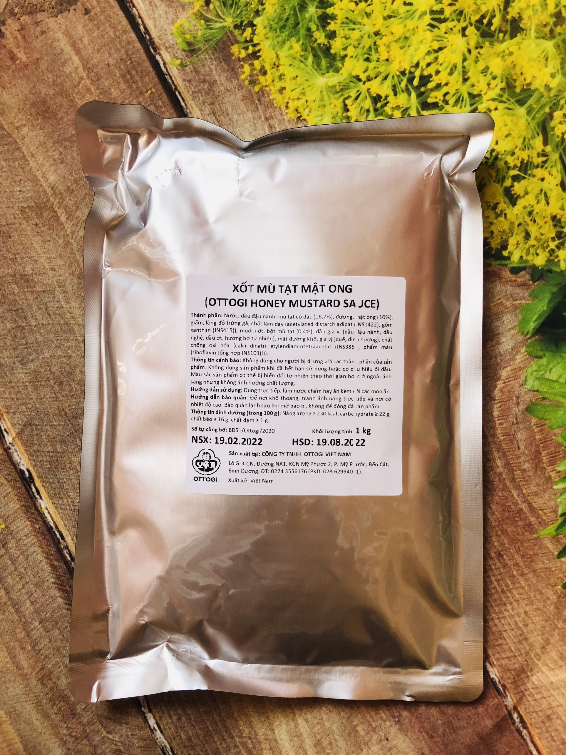100gr sốt mù tat mật ông ottogi