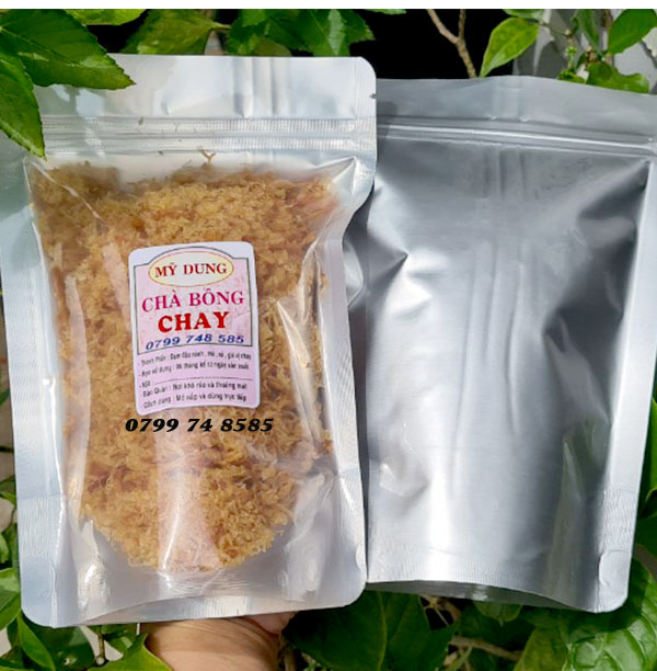 CHÀ BÔNG CHAY 200GR NHÀ LÀM Date 6 Tháng [ SẢN PHẨM ĐƯỢC RA LÒ MỖI NGÀY ]
