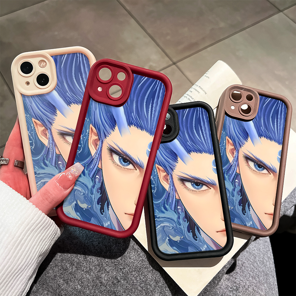 ZCSIBORUI for Huawei Mate 20 Pro Back Cover Super Cool Cartoon Half Face Ao Bing Pattern Soft Camera Protection Rubber Square Ladder Phone Case. 