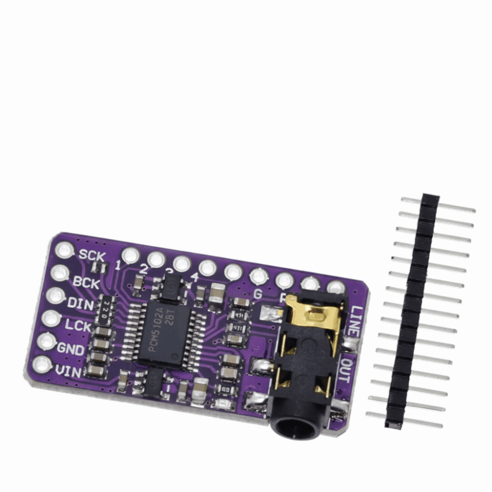 Board Interface I2S PCM5102A I2S Audio Player Digital Audio PCM5102A ...