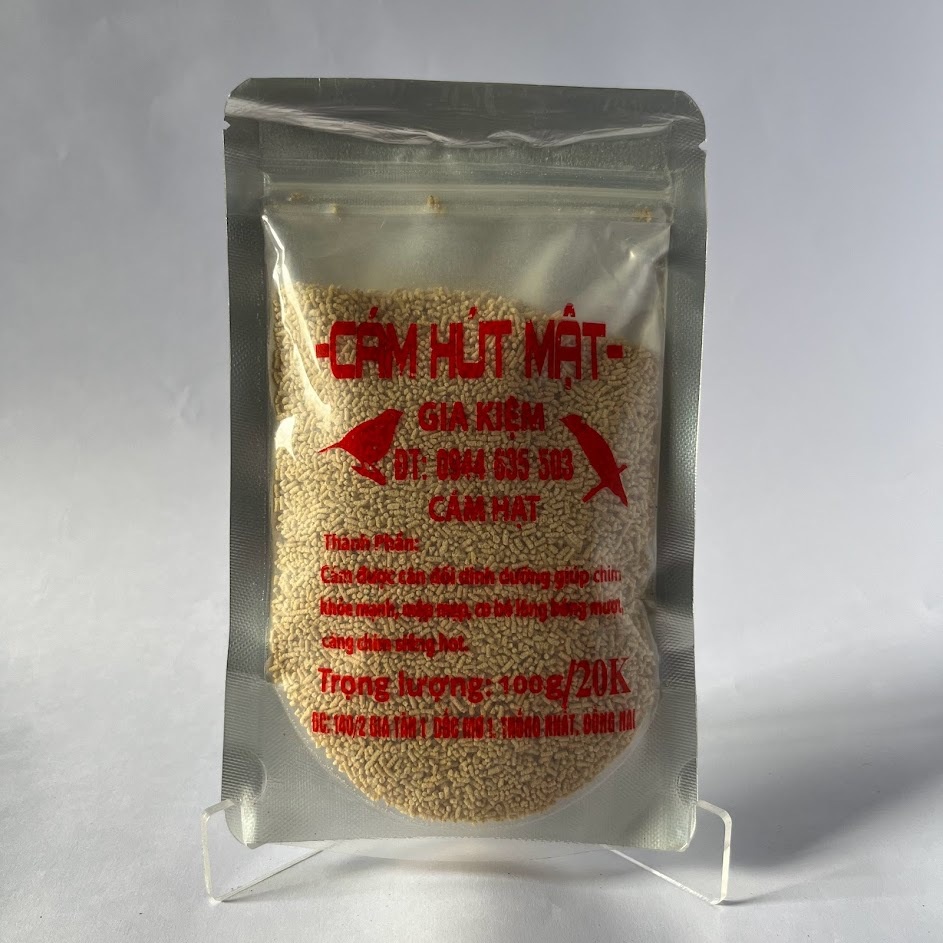 Cám hút mật Gia Kiệm, cám hạt gói 100g cao cấp Chính hãng Kabosa