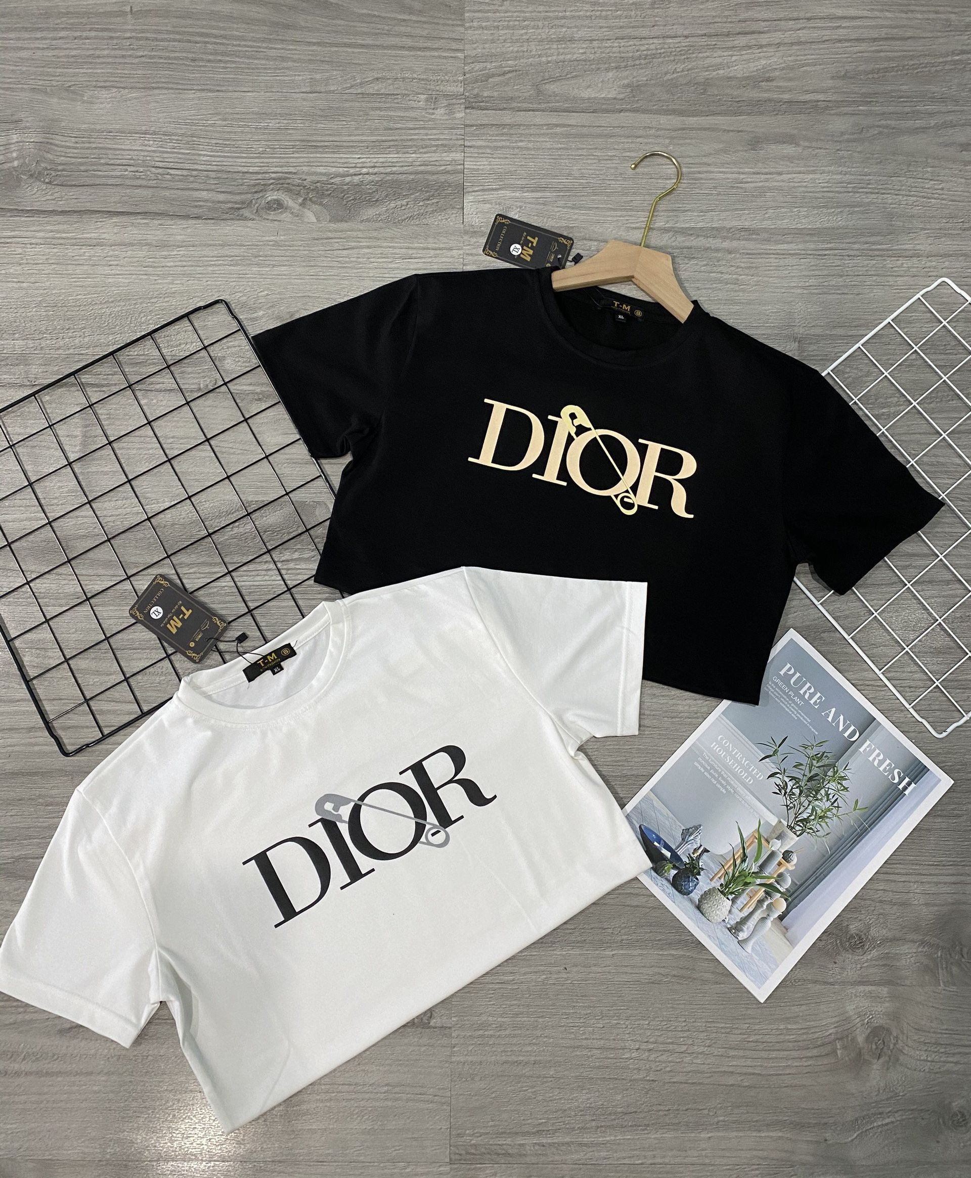 ORDER Áo thun Dior hoạ tiết Dior x Kim Băng