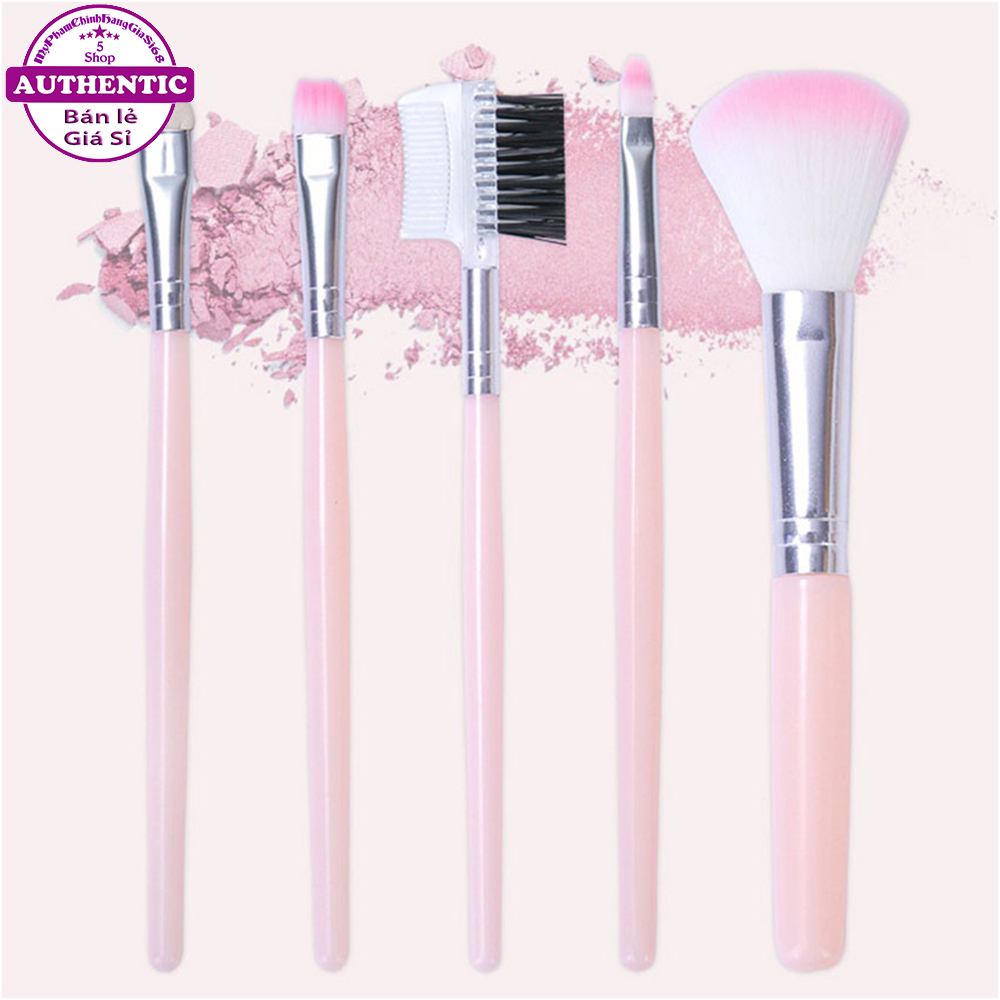 Bộ Cọ Trang Điểm Cá Nhân HELLO KITTY 7 Cây