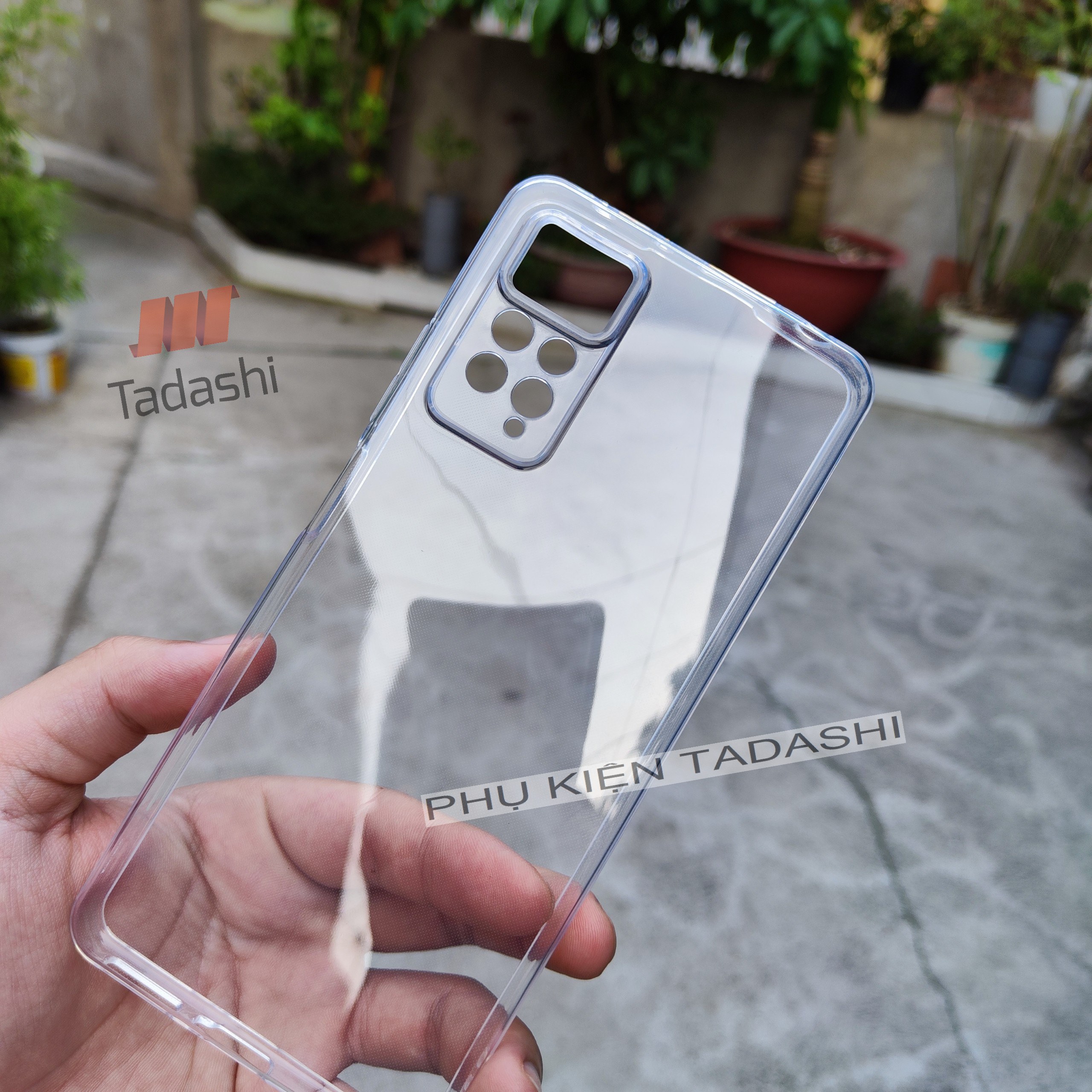 Ốp back flexible gor redmi note 11s 4g, note 11 pro 5g/redmi note 11, note 11 5g, redmi note 11 pro, redmi note 10/ 10s/note 10 pro/note 10 5g transparent, ribbed camera protection-genuine gor