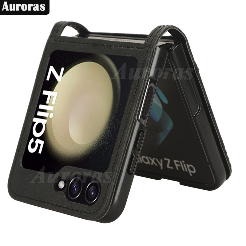 For%20Samsung%20Galaxy%20Z%20Flip%207%20Phone%20case%20Leather%20Card%20Slot%20Holder%20Snap-on%20Hybrid%20PC+TPU%20Full%20Protection%20For%20Samsung%20Galaxy%20Z%20Flip7%20FE%20Cover%20casing%20HP%20-%20Image%204