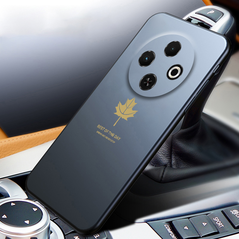 For Tecno Spark 30C Case Soft Silicone Maple Leaf Shape for Tecno Spark 30C Back Cover