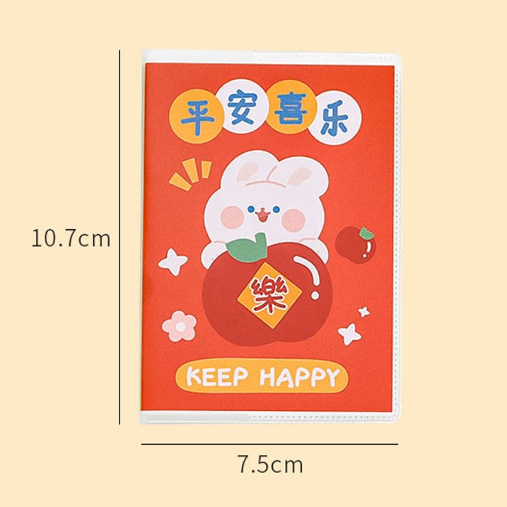 MMLUCK Rubber Sleeve Book Cartoon Mini Notebook A7 Lovely Diary Mini Planner Notebook DIY Journal Forest Mini Share Book Stationery Gift