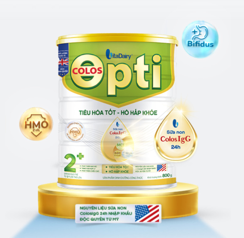 Colos Opti-Tiêu hóa tốt,Hô hấp khỏe