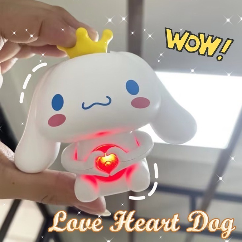 Cinnamoroll Đồ Chơi Hình Trái Tim Phát Sáng