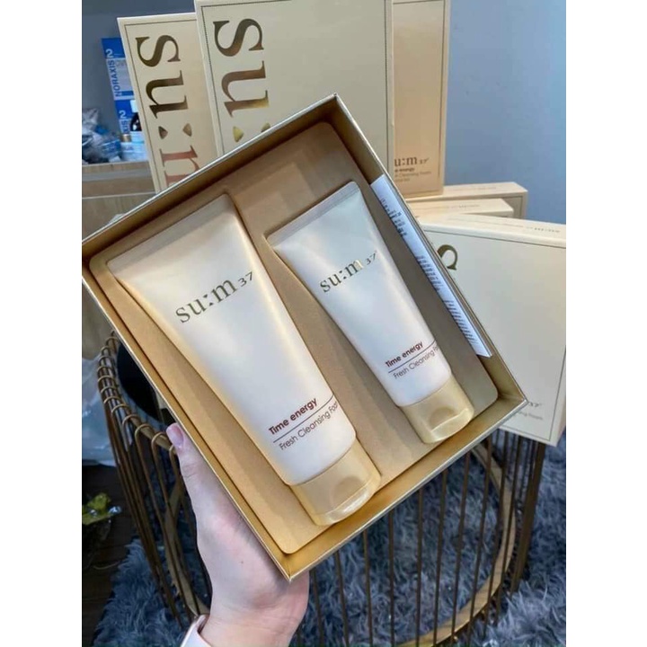 Set sữa rửa mặt SUM TIME ENERGY Hàn Quốc