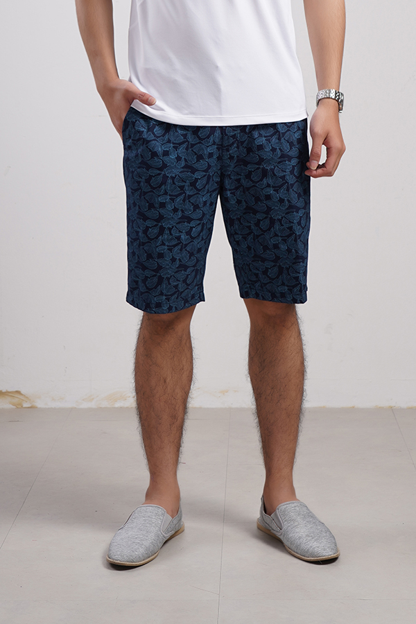 Quần short khaki KWIN KSO003S8 dáng regular fit suông nhẹ