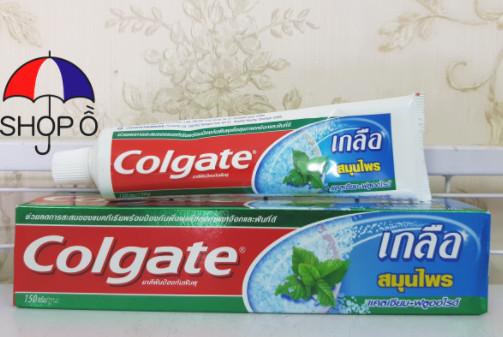 [HCM]Kem đánh răng Colgate muối thảo dược Thái Lan 150g
