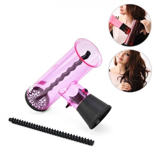 Ống sấy tóc xoăn giả EASY HAIR MASK , dạng ống to, sấy tạo kiểu nhanh, đơn giản dễ sử dụng, cắm vào máy sấy và sấy
