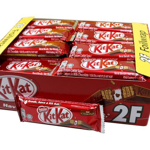 Combo 12 Thanh Socola Kit.Kat 2F-Túi 12 Thanh Socola KitKat 2F (Thanh 17g)
