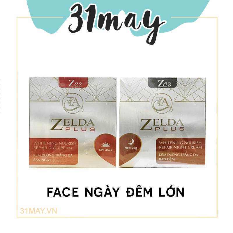 Kem face ngày đêm zelda plus chính hãng - kem dưỡng trắng da ngừa thâm ƞám