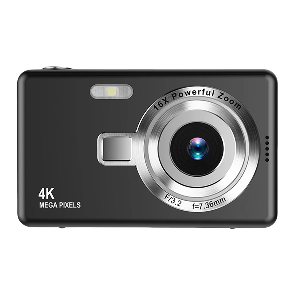4K Digital Camera For Photo Video 50MP 2.4" IPS Display Screen 16x Optical Zoom 1080P HD Camera For Home Vlogging Camera. 