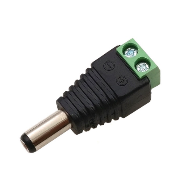 Jack nối nguồn dc 5.5x2.1mm 10a vặn vít