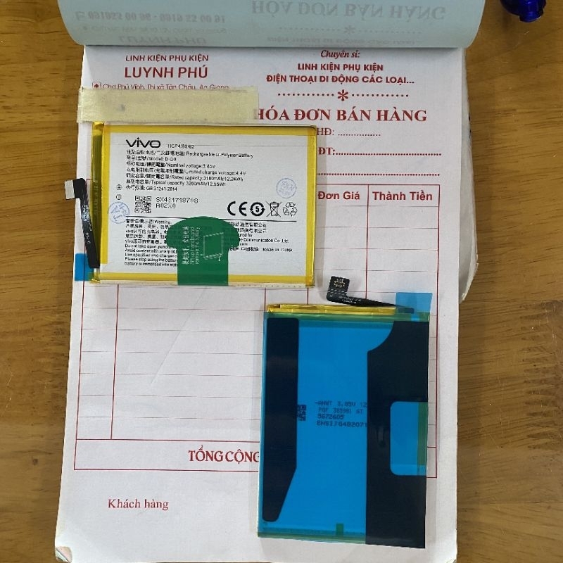 Pin vivo v7 b d5 baqe cao cấp 3000mah và zin new