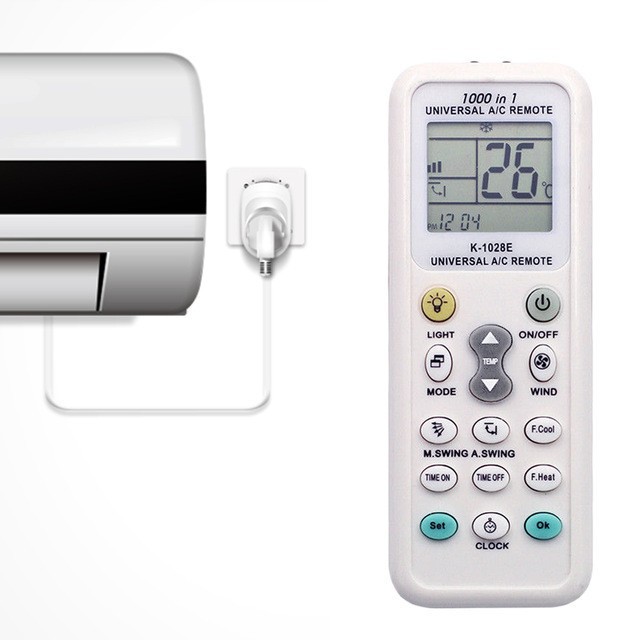 [HCM]Remote Máy Lạnh Đa Năng 1000 in1 K-1028E