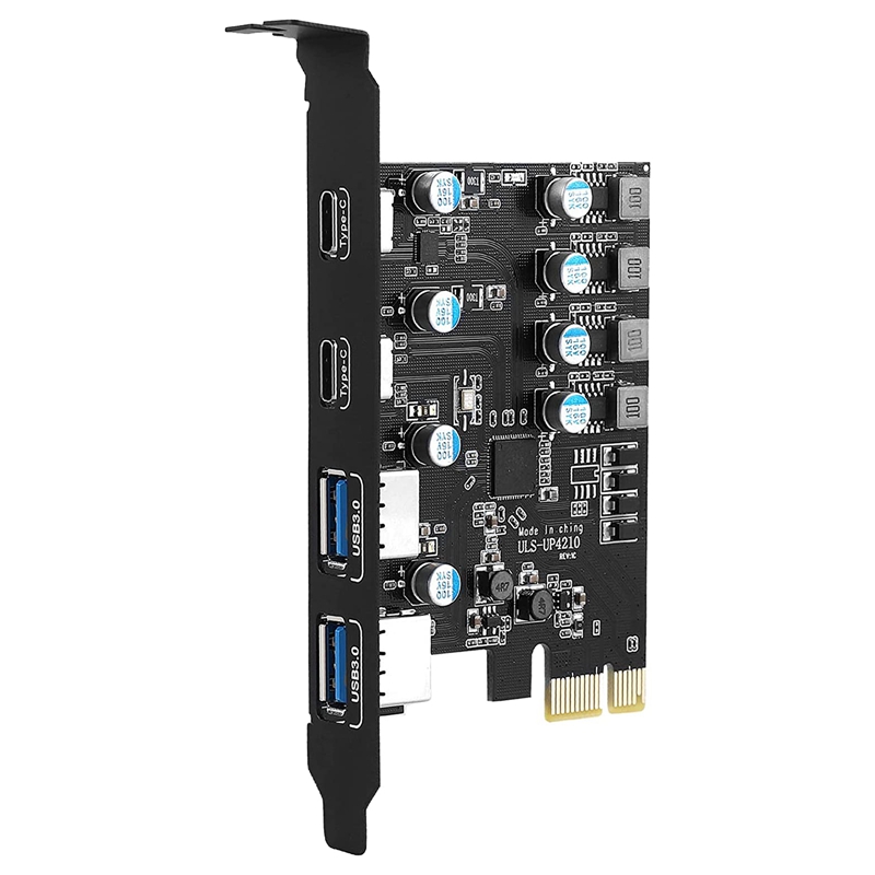 4 ports pcie to usb 3.0 expansion card pci express adapter card for desktop pc , support windowsxp/7/8/10