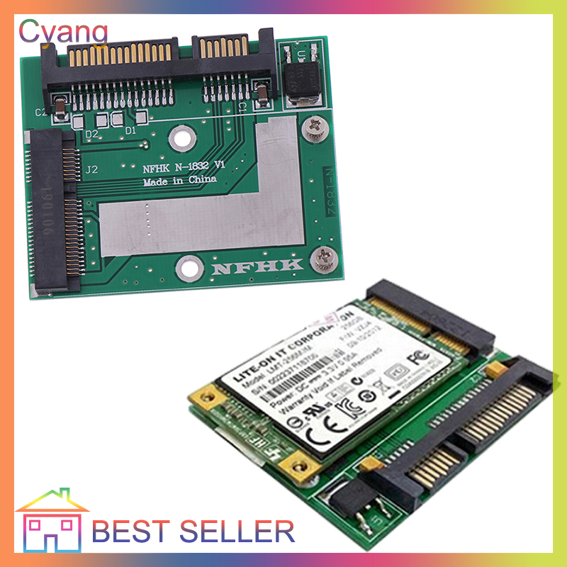 Cyang mSATA SSD to 2.5'' SATA 6.0gps adapter converter card module board mini pcie ssd