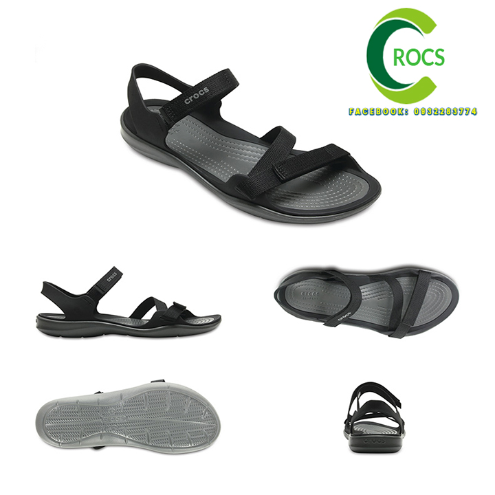 GIÀY SANDAL CHỐNG HÔI CHÂN -CROCS- WEBBING NỮ