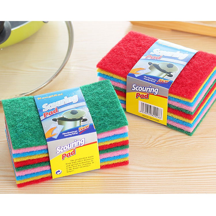 SET 10 MIẾNG RỬA CHÉN BỌT BIỂN SIÊU SẠCH
