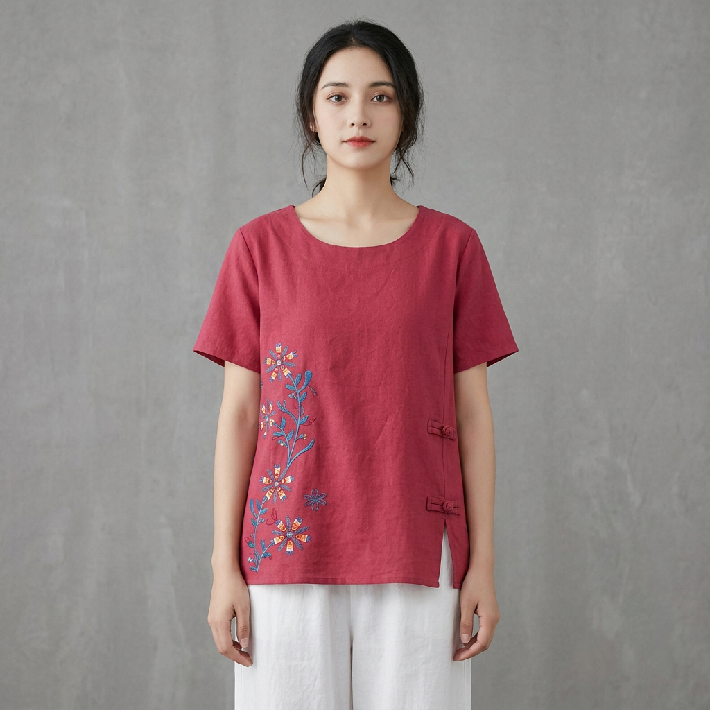 Ladies Short Sleeve T-Shirt For Women