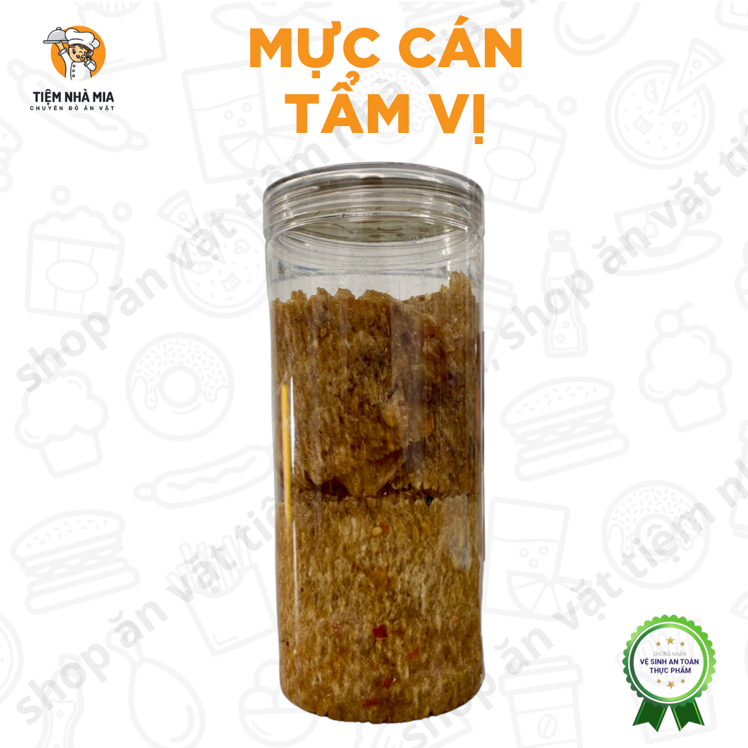 Khô Mực cán tẩm vị