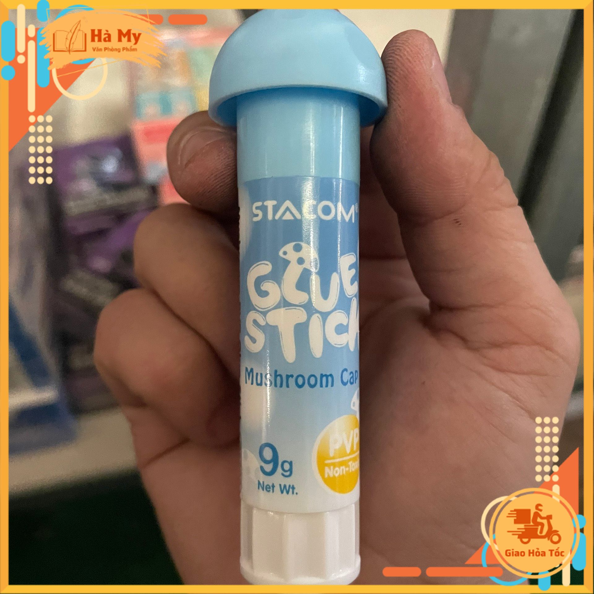 Combo 5 Chai Hồ dán khô đầu nấm 9G Stacom GS209
