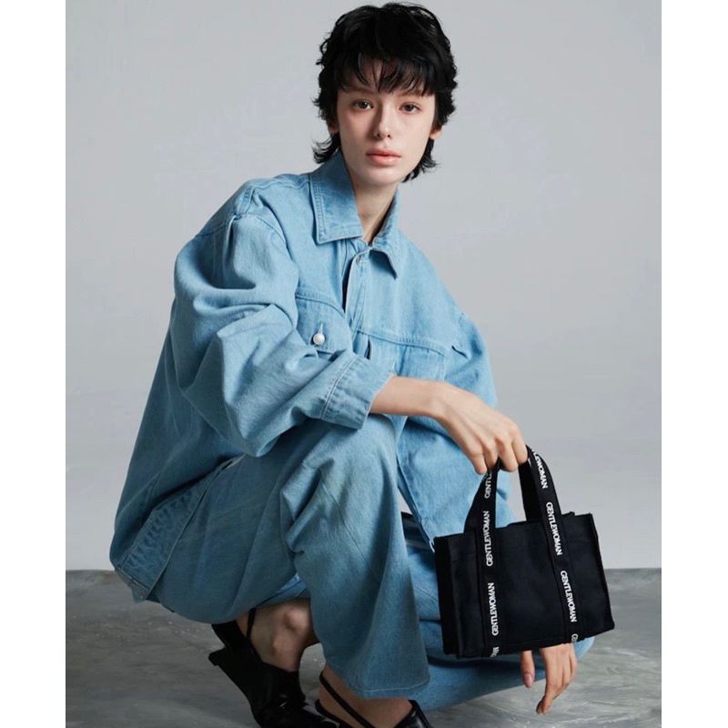 TOTE BAG GENTLE WOMAN / TAS WANITA LOGO STRAP BANGKOK / GENTLEWOMAN