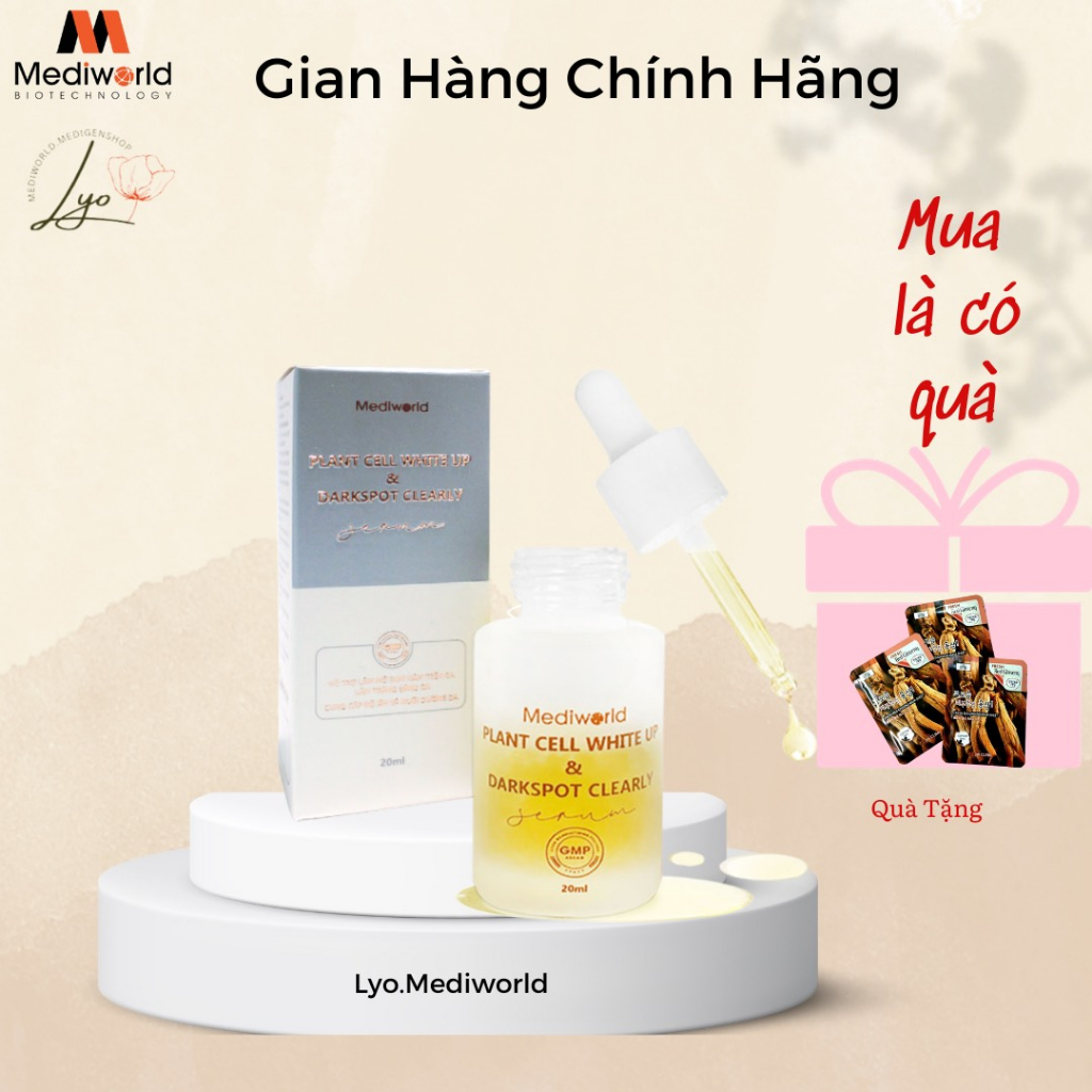 Tinh Chất Plant Cell White Up & Darkspot Clearly Mediworld - LYO