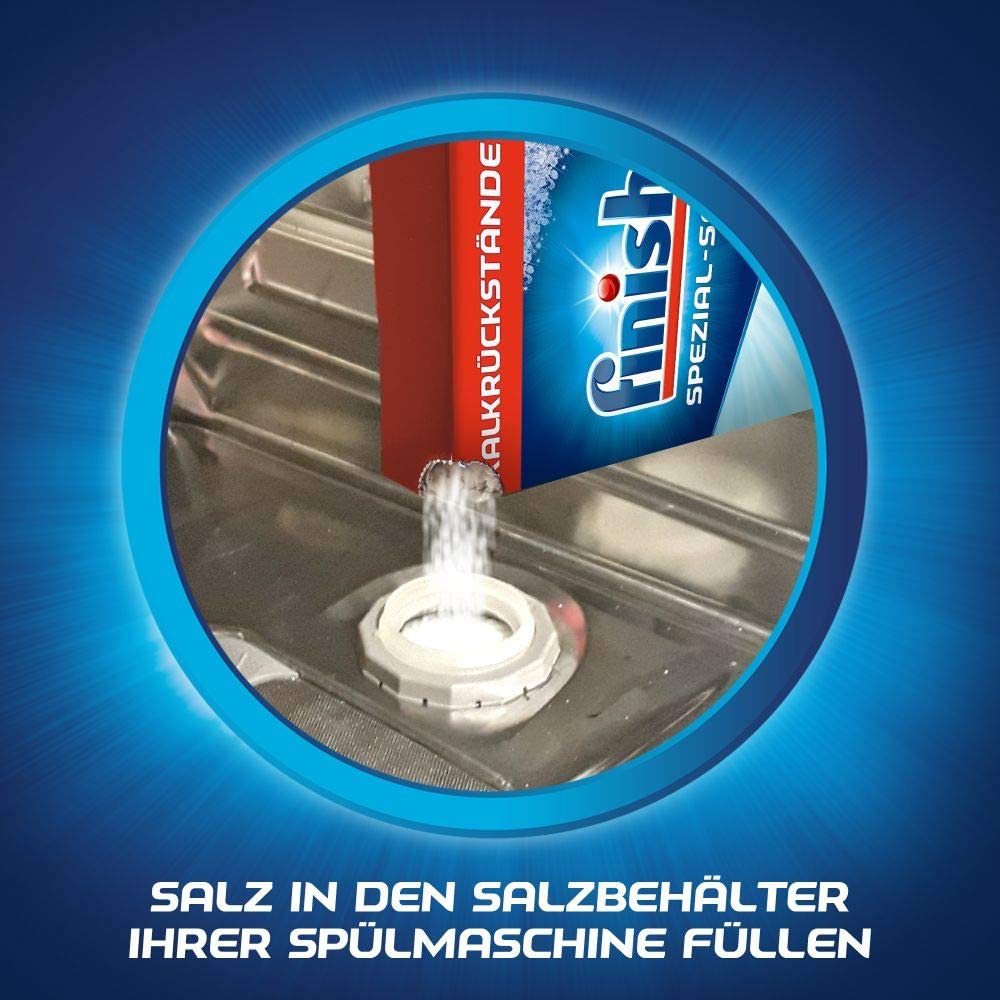 Muối Finish 1.5kg cho máy rửa chén bát
