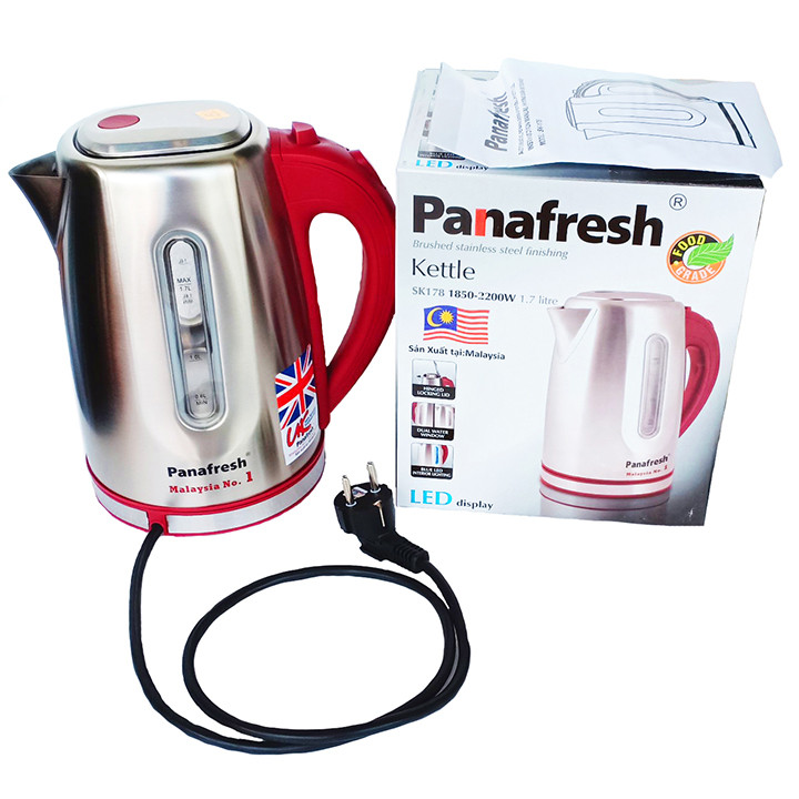 Ấm Siêu Tốc Panafresh SK 178 (Inox 1.8L)