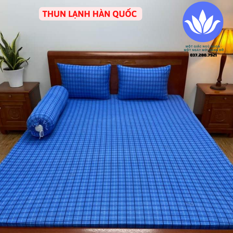 Ga giường ga lẻ thun lạnh Hàn Quốc ( không áo gối, đủ kích thước)