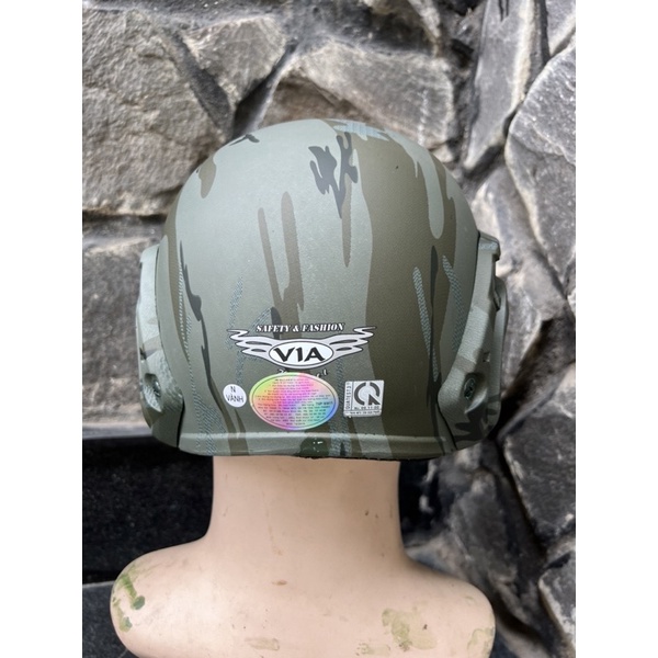 Nón bảo hiểm chiến thuật ViA Camo