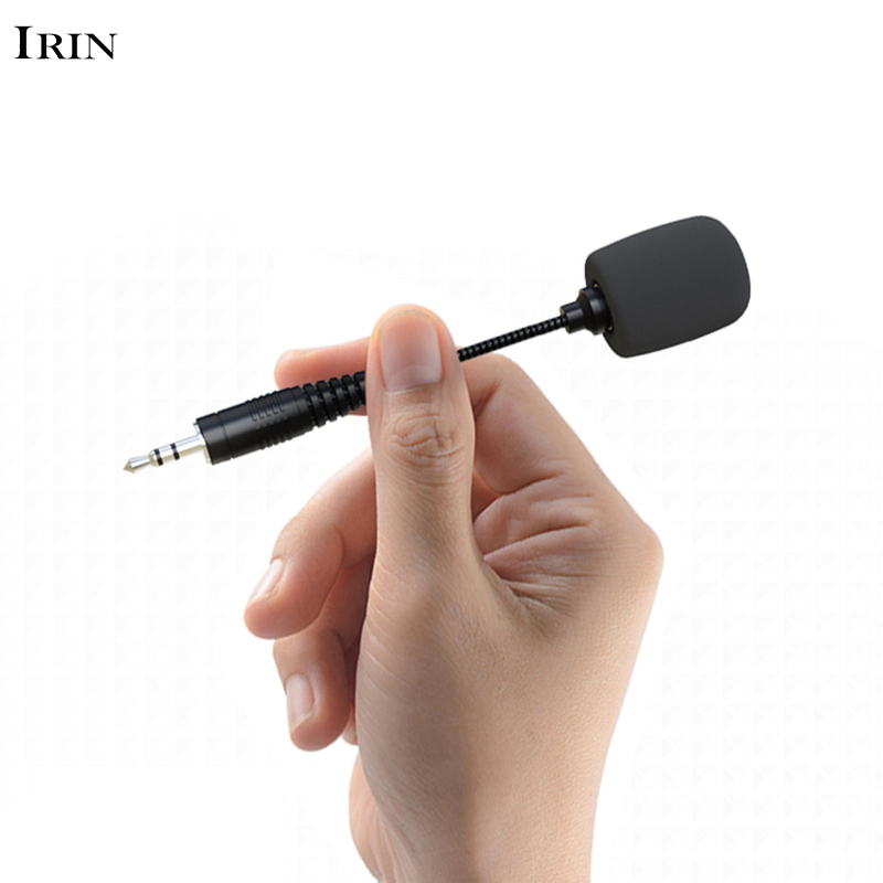 Mini Microphone 3.5mm Jack Flexible Noise Reduction Microphone For Mobile Phone Computer Live Recording
