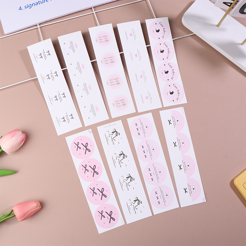 36Pcs Korean INS Ballet Ribbon Bow Round Sealing Sticker Girl 3-inch ...