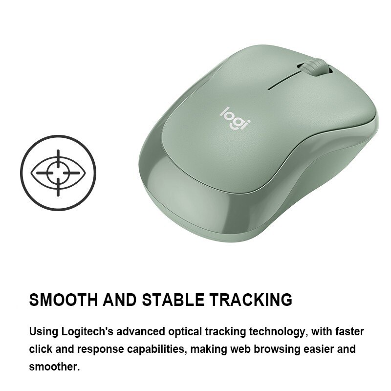 Logitech M221 Mouse Wireless Mouse Silent Mouse with 2.4GHz Optical Ergonomic PC Gaming Mouse for Mac OS 【100% Original】