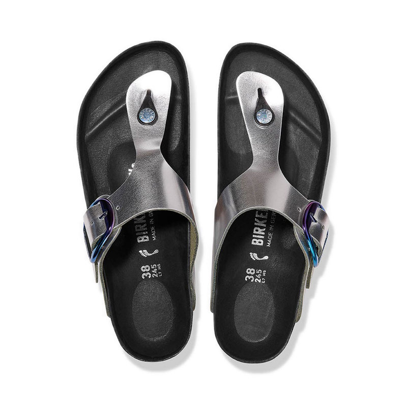 Dép Birkenstock Gizeh Bb Lena Iridescent Silver Hex