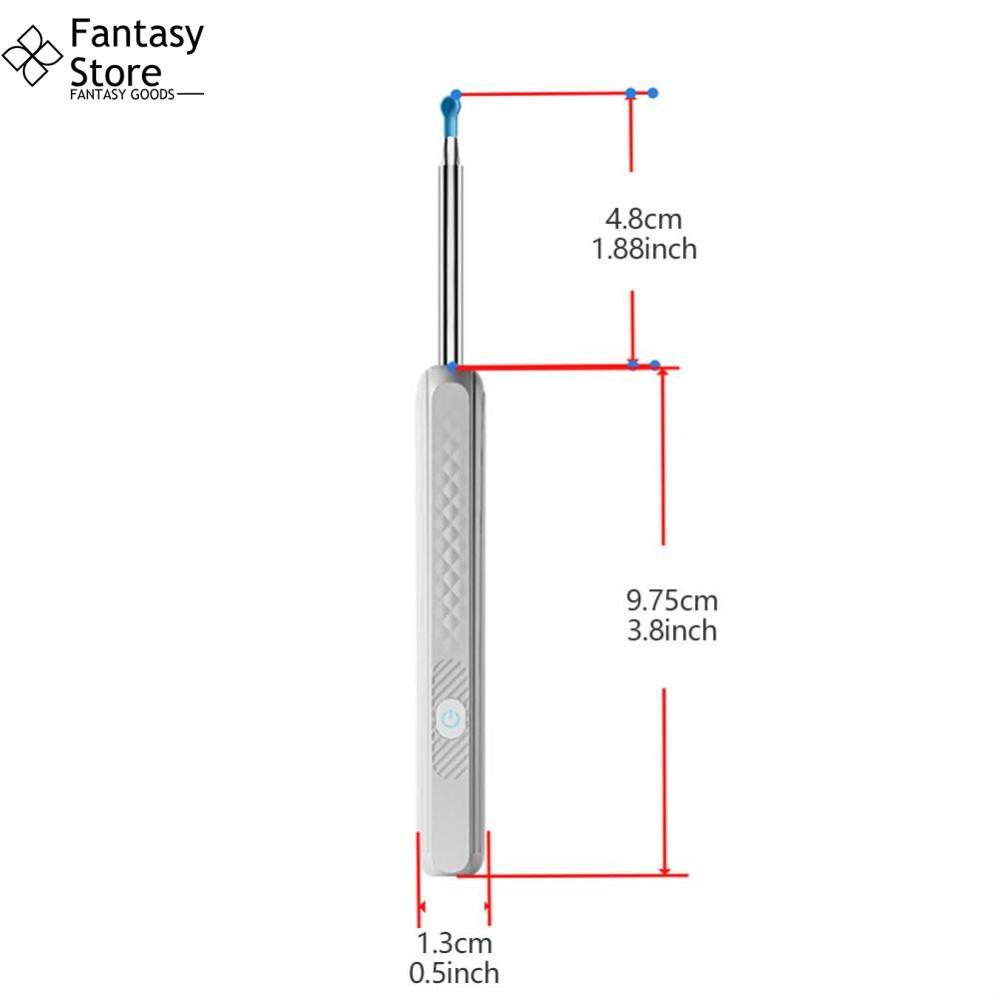 FG Intelligent High-definition Visual Wireless Ear Pick Rechargeable Luminous Ear Endoscope Ear Wax Removal Ear Cleaner Tool