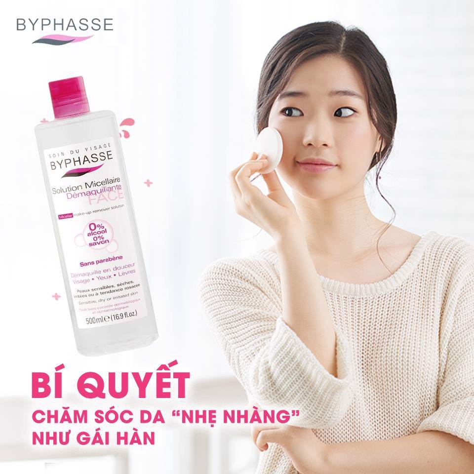 Nước Tẩy Trang Byphasse Solution Micerallaire Face 500ml