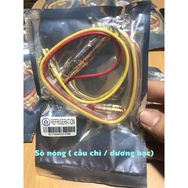 Combo Bộ Xả Đá Tủ Lạnh Sanyo ( Sò Lạnh +Sò Nóng +Bóng Sấy +Đồng Hồ Thời Gian)