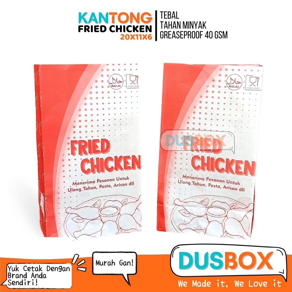 Bahan-bahan untuk chicken karaage dalam wadah plastik