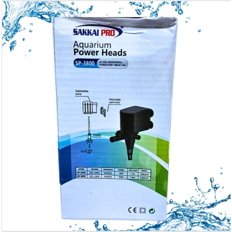 Pompa kolam aquarium SAKKAI PRO SP 3800