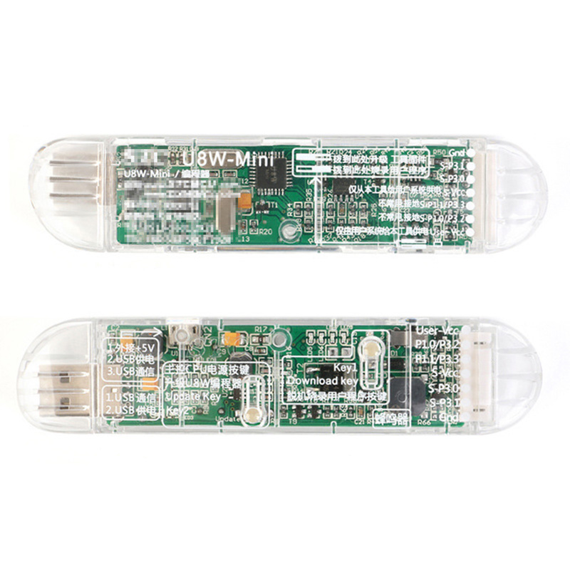 Microcontroller U8W Mini Programmer Burner Offline/Online Download