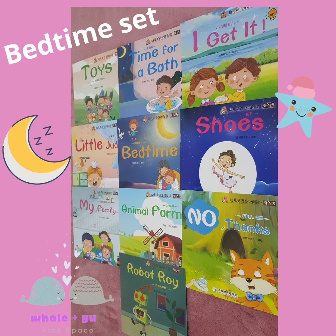 Bedtime Reading book , Early Learning Story Books, Buku Cerita Inggeris