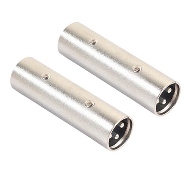 XLR Male to Male Adapter, XLR 3 Pin Male to 3 Pin Male Connector